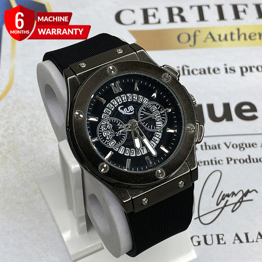 HUB Classic Fusion, Wrist Watch For Men - watch forge