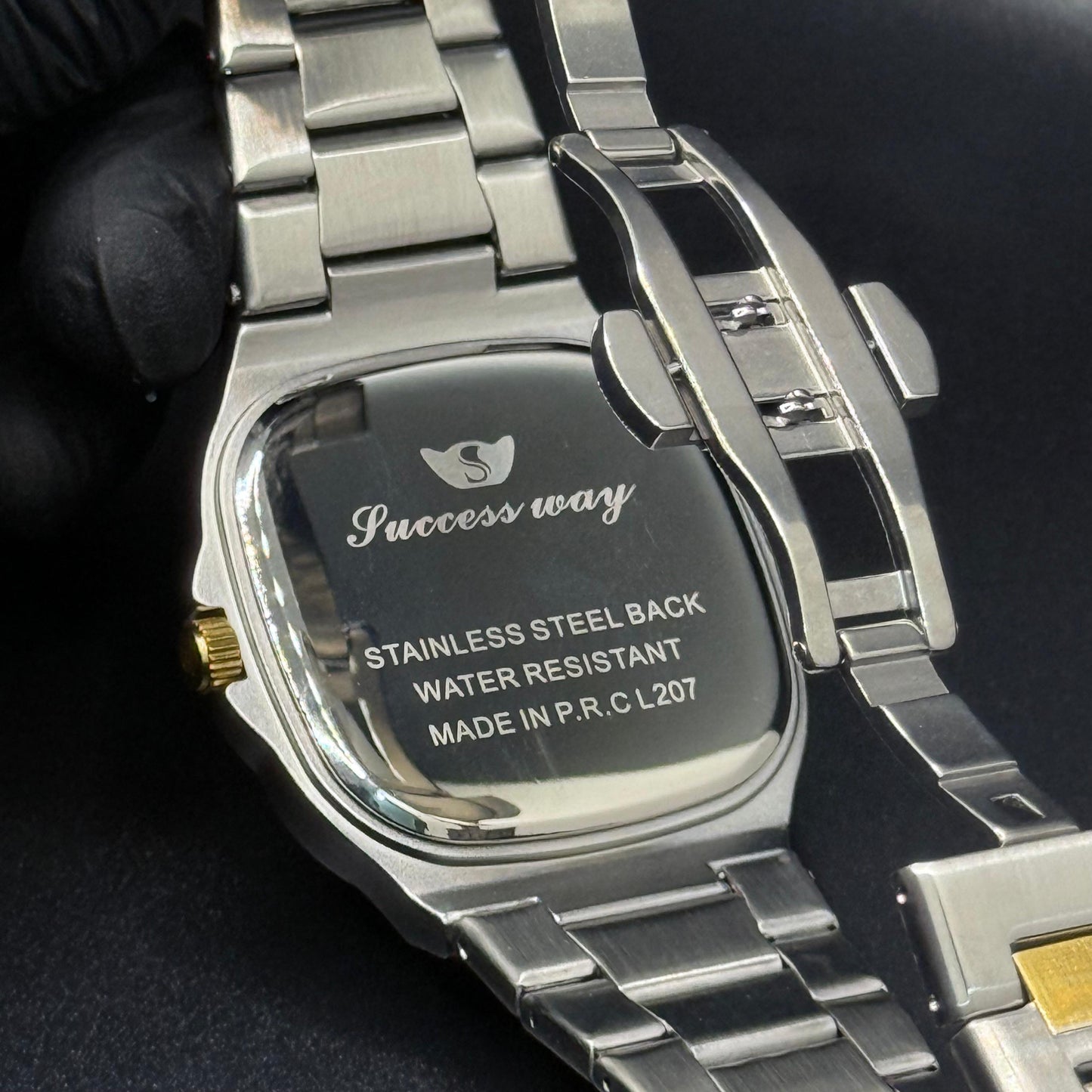 Success way truetone with green dial DAY & DATE - watch forge