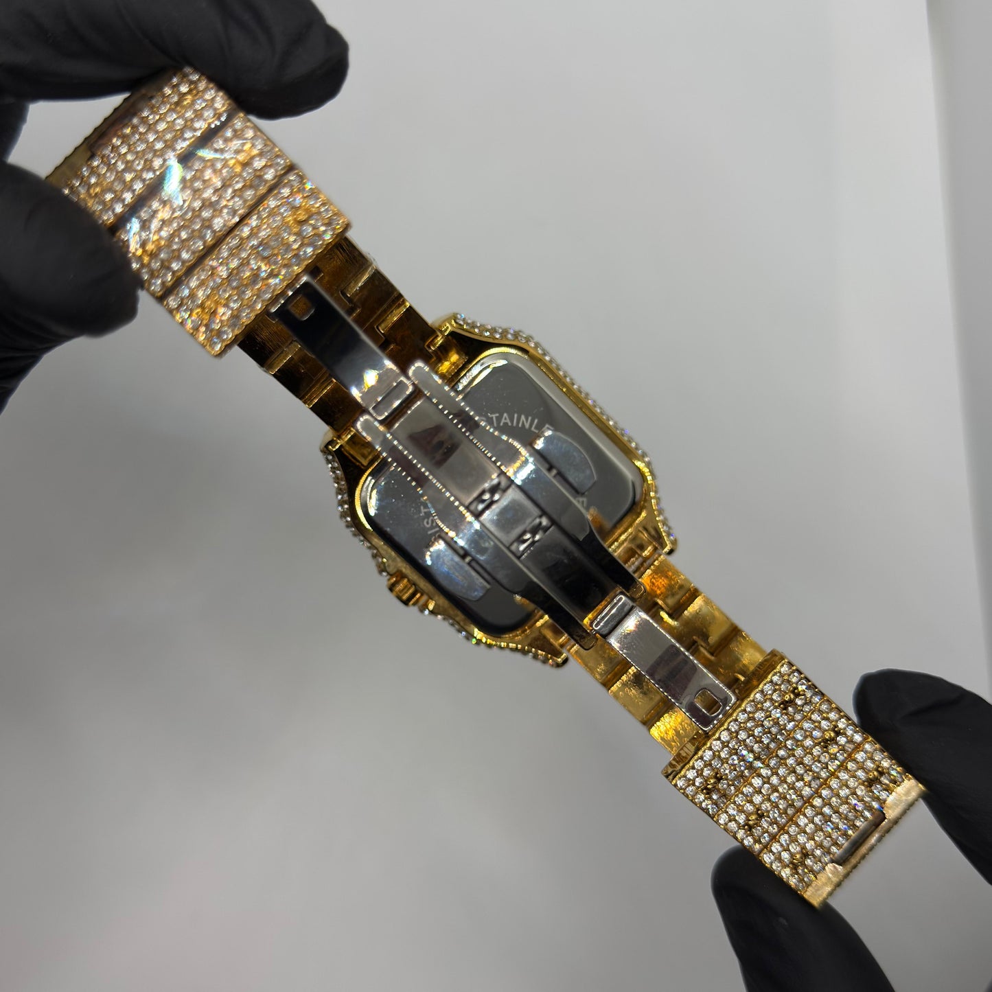 CARTIER karan Aujla watch golden color - watch forge