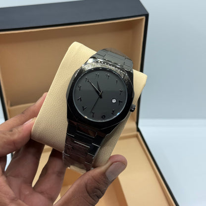 BLACK AURA STAIN LESS STEEL - watch forge