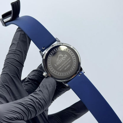 casino watch with blue strap - watch forge