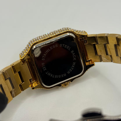 CARTIER karan Aujla watch  golden color - watch forge