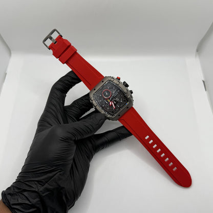 Ferrucci Stop watch Red trap  with 1 year warrantyAC - watch forge